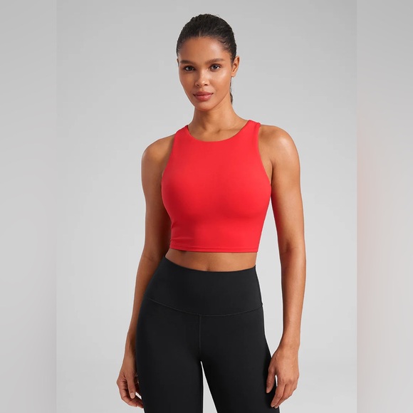 Butterluxe High Neck Racerback Tank - Picture 2 of 7